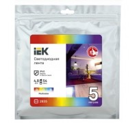 IEK LSR1-3-054-65-3-05 Лента LED 5м LSR-2835RGB54-4,8-IP65-12В цветная