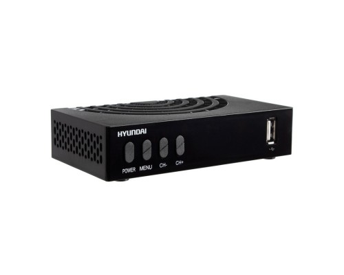 Ресивер DVB-T2 Hyundai H-DVB440 черный