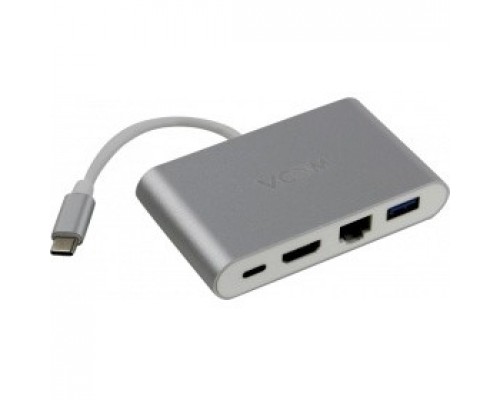 VCOM CU455 Кабель-адаптер USB3.1 Type-CM--&gt;HDMI+USB3.0+RJ45+PD charging VCOM &lt;CU455&gt;