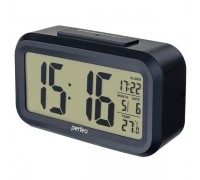 Perfeo Часы-будильник Snuz, чёрный, (PF-S2166) время, температура, дата