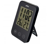 Perfeo Часы-метеостанция Touch, чёрный, (PF-S681) время, температура, влажность