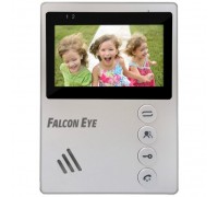 Falcon Eye Vista Видеодомофон: дисплей 4,3 TFT; механические кнопки; подключение до 2-х вызывных панелей; OSD меню; питание AC 220В (встроенный БП) или от внешнего БП DC 12В