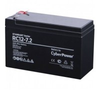 CyberPower Аккумуляторная батарея RC 12-7.2 12V/7.2Ah клемма F2, ДхШхВ 151х65х94 мм, высота с клеммами 102, вес 2,2кг, срок службы 6 лет