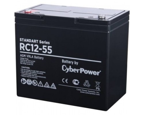 CyberPower Аккумуляторная батарея RC 12-55 12V/55Ah
