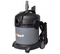 Bort Пылесос для сухой и влажной уборки BAX-1520-Smart Cle Расход воздуха 50 л/сек; 94 л/сек; Вместимость бака 20 л; Мощность 1400 Вт; Пылесос для влажной уборки ;гарантия 2 г 98291148