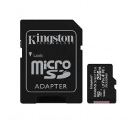 Micro SecureDigital 256Gb Kingston SDCS2/256GB MicroSDXC Class 10 UHS-I, SD adapter
