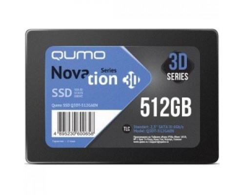 QUMO SSD 512GB QM Novation Q3DT-512GAEN SATA3.0