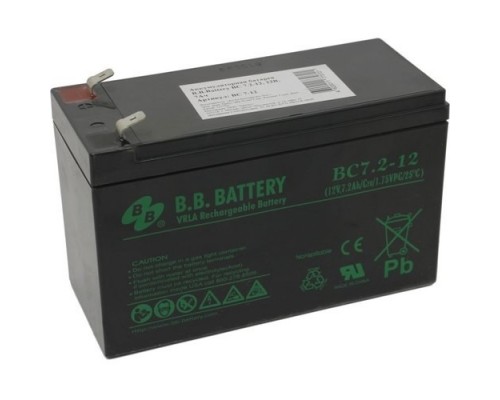 B.B. Battery Аккумулятор BC 7.2-12 (12V 7,2Ah)