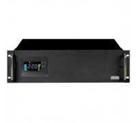 PowerCom King Pro RM KIN-2200AP LCD (3U) Line-Interactive, 2200VA/1760W, Rack, 6х С13, Serial+USB, SmartSlot, RS-232 (1152608)