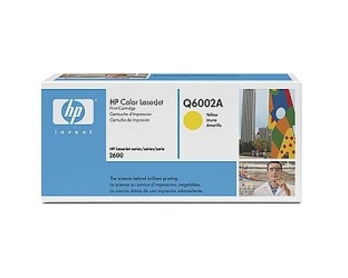 HP Q6002A Картридж ,Yellow Color LaserJet 2600, Yellow, (2000стр.)
