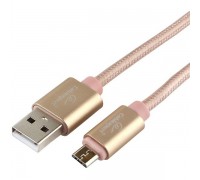 Cablexpert Кабель USB 2.0 CC-U-mUSB01Gd-1.8M AM/microB, серия Ultra, длина 1.8м, золотой, блистер