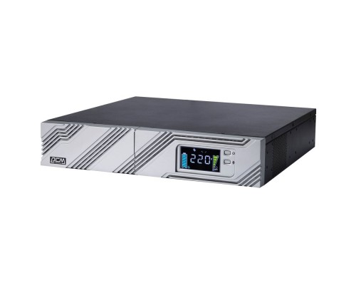 PowerCom SMART RT SRT-2000A LCD Line-Interactive, 2000VA / 1800W, Rack/Tower, IEC, Serial+USB, SmartSlot, подкл. доп. батарей (1157682)