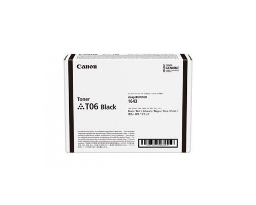 Canon тонер-картридж T06, черный для Canon 1643iF/1643i (20500стр.) 3526C002