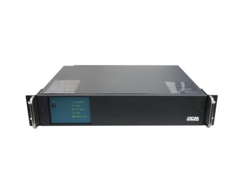 PowerCom King Pro RM KIN-1200AP LCD (2U) Line-Interactive, 1200VA/960W, Rack, 6х С13, Serial+USB, SmartSlot, RS-232 (1152596)