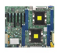 Supermicro MBD-X11DPL-I-B OEM 2 x P (LGA 3647), 8 DIMM slots, Intel C621 controller for 10 SATA3 (6 Gbps) ports; RAID 0,1,5,10; Dual LAN with LewisburgMarvell 88E1512 PHY