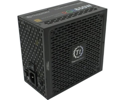 Thermaltake ATX 850W Toughpower Grand RGB Sync 80+ gold 24+2x(4+4) pin APFC 140mm fan color LED 12xSATA Cab Manag RTL PS-TPG-0850FPCGEU-S