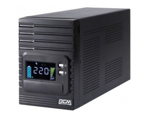 PowerCom Smart King Pro+ SPT-1000-II LCD Line-Interactive, 1000 ВА / 800 Вт, Tower, 8xC13 с резервным питанием, USB, SNMPslot (1152559)