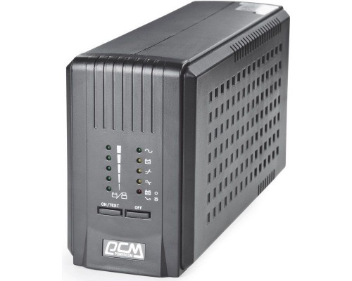 PowerCom Smart King Pro+ SPT-500-II Line-Interactive, 500 ВА / 400 Вт, Tower,3 xC13 с резервным питанием и 2 xC13 с фильтрацией, USB, USB (1154030)
