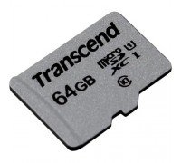 Micro SecureDigital 64Gb Transcend Class 10 TS64GUSD300S MicroSDXC Class 10 UHS-I U1