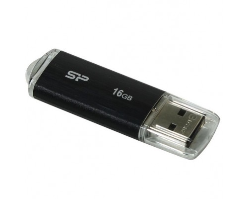 Silicon Power USB Drive 16Gb Ultima U02 SP016GBUF2U02V1K USB2.0 черный