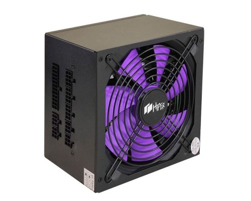HIPER Блок питания HPB-800FM (ATX 2.31, 800W, ActivePFC, 140mm fan, Full-modular, Black) BOX