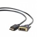 -переходник DisplayPort (M) в DVI-D (M) 1.8м GemBird &lt;CC-DPM-DVIM-6&gt;