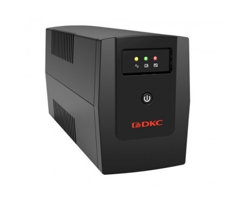 Dkc INFO800S Линейно-интерактивный ИБП, Info, 800VA/480W, 2xSchuko, 1x8 Ач