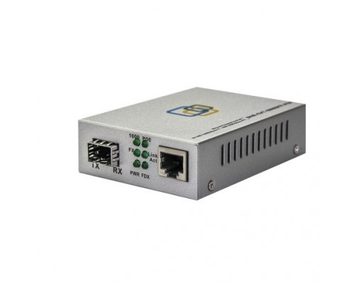SNR-CVT-1000SFP-V2 SNR Медиаконвертер 10/100/1000-Base-T / 1000Base-FX с SFP-портом