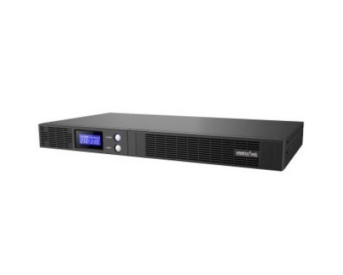 ИБП СЛИМ 1000 ~230В, 1000ВА/600Вт, LCD, RS-232, USB, SNMPSlot, EPO, 6В/7Ач*4, IEC-C13x4 SL10201