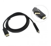 Exegate EX284915RUS Кабель DisplayPort-HDMI ExeGate EX-CC-DP-HDMI-1.8 (20M/19M, 1,8м, экран)