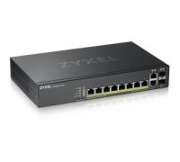 ZYXEL GS2220-10HP-EU0101F NebulaFlex Pro Коммутатор 10G 8PoE+ 180W управляемый