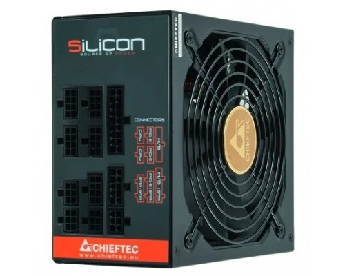 Chieftec Silicon SLC-850C (ATX 2.3, 850W, 80 PLUS BRONZE, Active PFC, 140mm fan, Full Cable Management) Retail