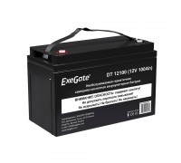 Exegate EX282985RUS Аккумуляторная батарея DT 12100 (12V 100Ah, под болт М6)