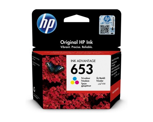 Картридж HP 653 струйный трёхцветный (200 стр) 3YM74AE#BHK