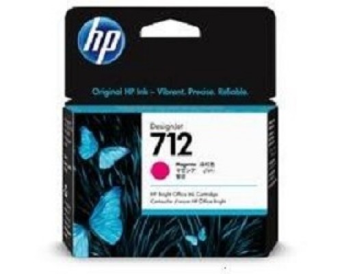 Картридж струйный HP 712 3ED68A пурпурный (29мл) для HP DJ Т230/630