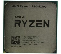 CPU AMD Ryzen 3 PRO 4350G OEM (100-000000148) 3,80GHz, Turbo 4,00GHz, Radeon Graphics, AM4