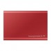 Накопитель SSD Samsung 1TB T7 Touch, USB Type-C, R/W 1000/1050MB/s, Red MU-PC1T0R/WW