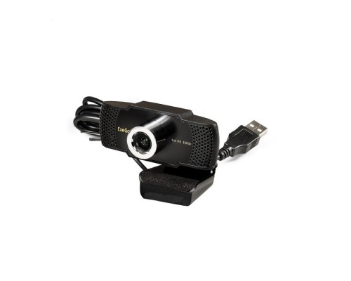 Exegate EX286183RUS Веб-камера ExeGate Business Pro C922 Full HD матрица 1/3 2 Мп, 1920х1080, 1080P, USB, микрофон с шумоподавлением, ручн. ф., универсальное крепление, кабель 1,5 м, Win Vista/7/8