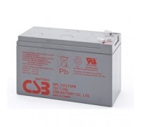 CSB Батарея GPL1272 (12V 7,2Ah F2, FR) (с увеличенным сроком службы 10лет))