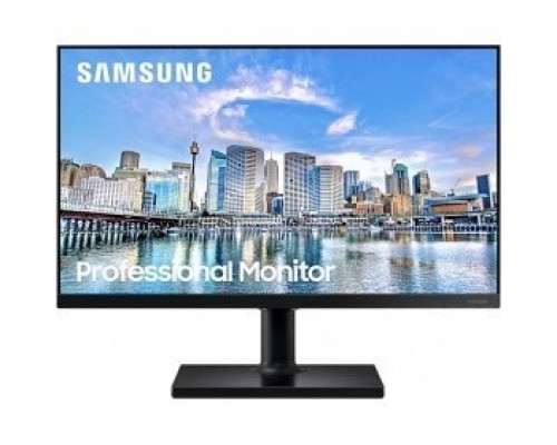 LCD Samsung 23.8 F24T450FQI Black с поворотом экрана IPS 1920x1080 75Hz 4ms 178/178 250cd 1000:1 HDMI DisplayPort 2xUSB