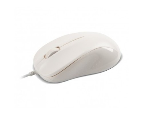 CBR CM 131c White, проводная, оптическая, USB, 1200 dpi, 3 кнопки и колесо прокрутки, ABS-пластик, возможность нанесения логотипа, длина кабеля 2 м, цвет белый