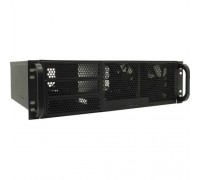 Procase RM338-B-0 3U server case,3x5.25+8HDD,черный,без блока питания,глубина 380мм, MB CEB 12x10.5