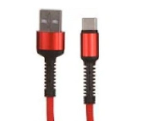 LDNIO LD_B4462 LS63/ USB кабель Type-C/ 1m/ 2.4A/ медь: 86 жил/ Red
