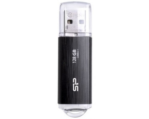 Silicon Power USB Drive 128Gb Blaze B02, USB 3.1, Черный SP128GBUF3B02V1K