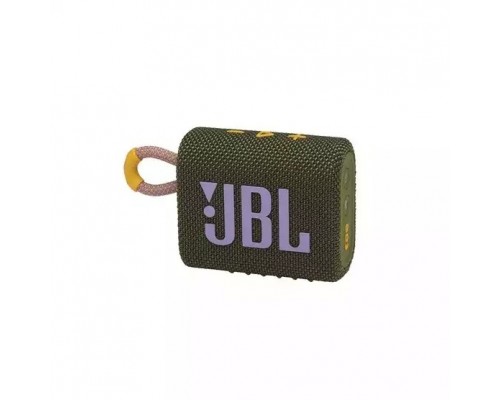 Колонка порт. JBL GO 3 зеленый 4W 1.0 BT (JBLGO3GRN)