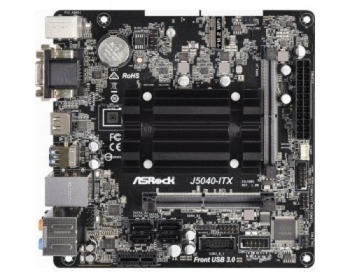 Asrock J5040 MITX J5040-ITX 2xDDR4 mini-ITX AC`97 8ch(7.1) GbLAN+VGA+DVI+HDMI