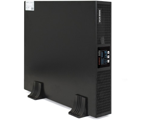 Exegate EP285647RUS On-line ExeGate PowerExpert ULS-2000.LCD.AVR.C13.USB.RS232.SNMP.2U &lt;2000VA/2000W, On-Line, PF=1, LCD, 6*IEC-C13, RS232, USB, SNMP-slot, Rackmount 2U/Tower, Black&gt;