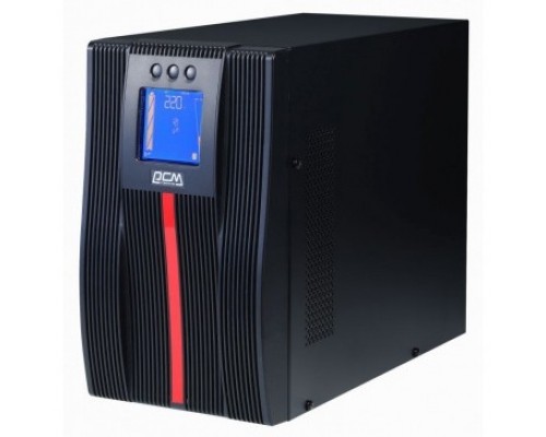 PowerCom Macan MAC-1500 On-Line, 1500VA / 1500W, Tower, 6xC13, LCD, Serial+USB, SNMPslot, подкл. доп. батарей (1186436)
