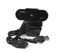 Exegate EX287385RUS Веб-камера ExeGate BlackView C525 HD (матрица 1/31,3 Мп,1280х720,720P,30fps,4-линзовый объектив,USB+35mm Jack,фиксированный фокус, микрофон с шумоподавлением, универсальное к