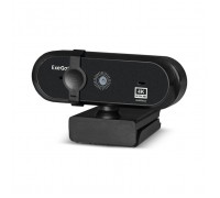 Exegate EX287383RUS Веб-камера ExeGateStream HD 4000 4K UHD T-Tripod (матрица 1/3 8 Мп, 3840x2160, 32fps, 4-линзовый объектив (стекло), автофокус, шторка, USB, микрофон с шумоподавлением, поворотное
